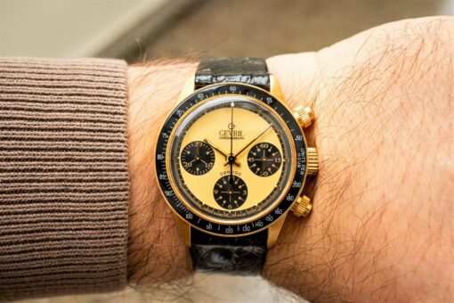 Gevril Tribeca (Hommage to Paul Newman / lemon dial) – Bild 2