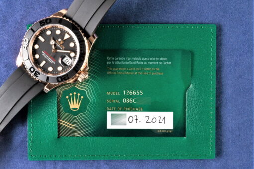 126655 Yachtmaster (2021 / new / unworn / LC 100) – Bild 3