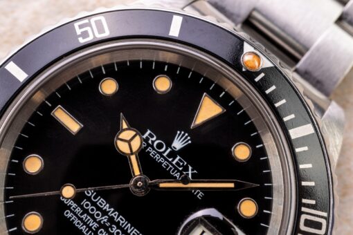 168000 Submariner Date (the crazy pumpkin one / full set / matte dial) – Bild 4