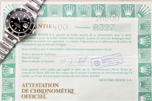 168000 Submariner Date (the crazy pumpkin one / full set / matte dial) – Bild 6