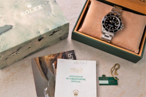 168000 Submariner Date (the crazy pumpkin one / full set / matte dial) – Bild 7