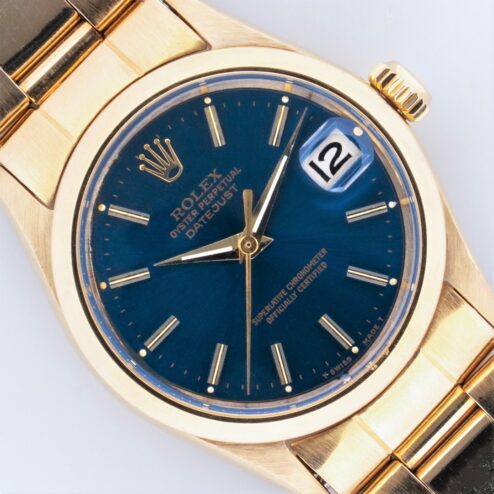 6624 Date (yellow gold / super rare bracelet / vintage gold)
