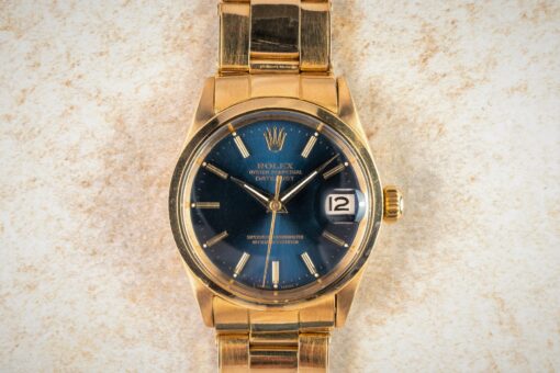 6624 Date (yellow gold / super rare bracelet / vintage gold) – Bild 2