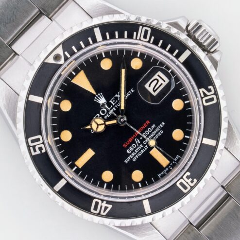 1680 Red Submariner (the unpolished crazy patina one ;-))