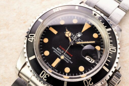 1680 Red Submariner (the unpolished crazy patina one ;-)) – Bild 4