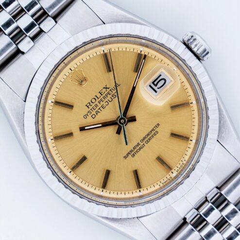 1603 Datejust (1973 / golden tritium dial)