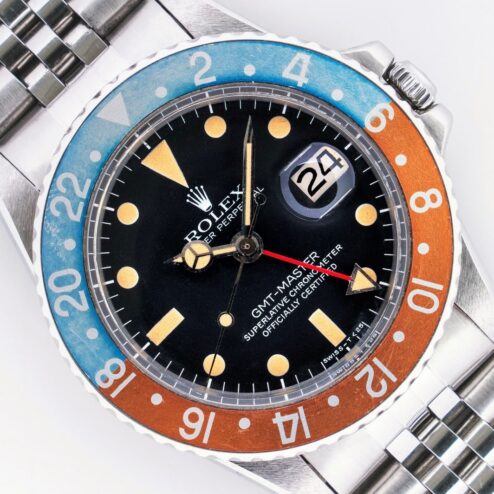 1675 GMT-Master (Maxi MKV / crazy patina / crazy orange redback