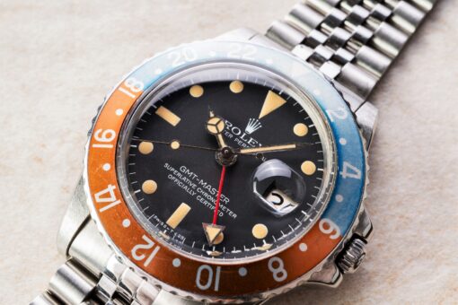1675 GMT-Master (Maxi MKV / crazy patina / crazy orange redback – Bild 4