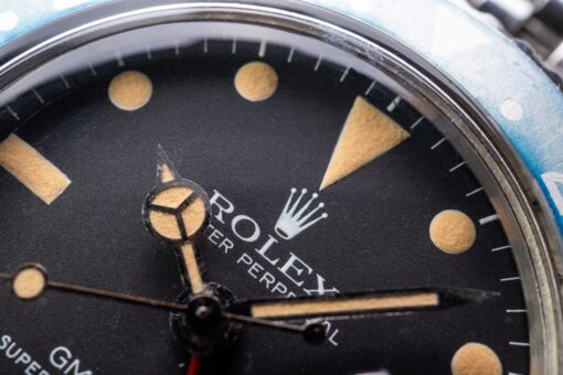 1675 GMT-Master (Maxi MKV / crazy patina / crazy orange redback – Bild 6