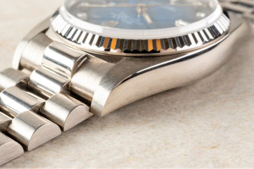 18039 Day-Date (rare blue vignette degrade dial / fat case version) – Bild 8