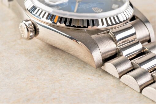 18039 Day-Date (rare blue vignette degrade dial / fat case version) – Bild 9