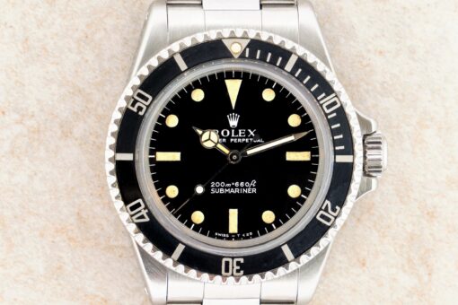 5513 Submariner No Date (1967 / rare zinksulfid dial / MK3 inlay) – Bild 2