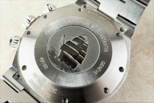 49150/B01A-9097 Overseas Chrongraph (rare black dial) – Bild 6