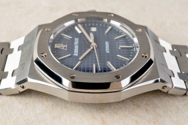 15300ST Royal Oak (perfect condition / blue dial / extract) – Bild 8