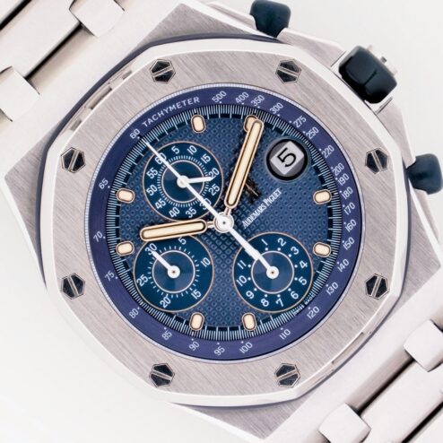 25721ST Royal Oak Offshore (The German BEAST / full set / rare dial and box!!)