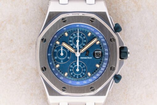 25721ST Royal Oak Offshore (The German BEAST / full set / rare dial and box!!) – Bild 2