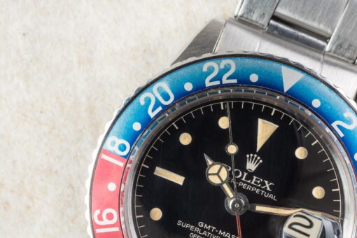 1675 GMT-Master (gilt chapter ring exclamation dot dial / 1960 / top vintage) – Bild 13