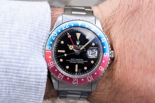 1675 GMT-Master (gilt chapter ring exclamation dot dial / 1960 / top vintage) – Bild 3