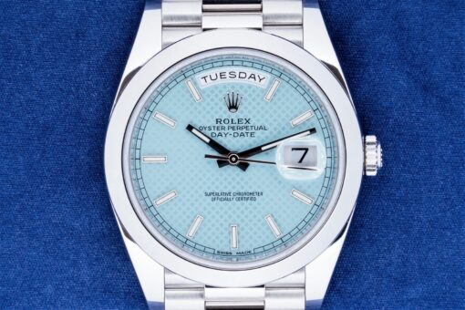 228206 Day-Date 40 (Platinum / full set / LC EU) – Bild 2