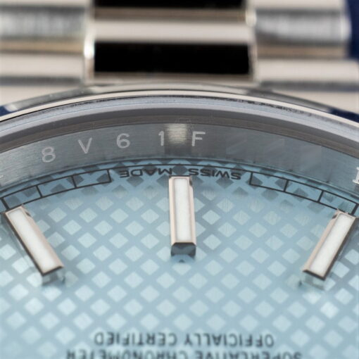 228206 Day-Date 40 (Platinum / full set / LC EU) – Bild 8