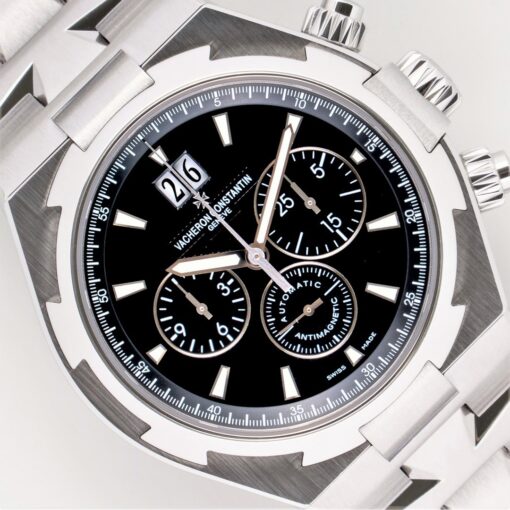 49150 Overseas Chrongraph (rare black dial / top condition / full set)