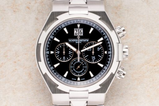 49150 Overseas Chrongraph (rare black dial / top condition / full set) – Bild 2