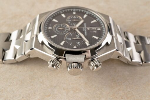 49150 Overseas Chrongraph (rare black dial / top condition / full set) – Bild 7