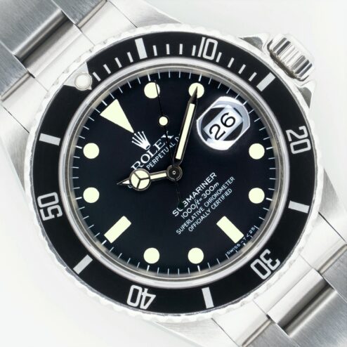 16800 Submariner Date (matte dial / collectors set Paris)