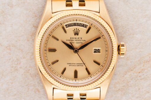 6611B Day-Date (1959 / no lume dial / BIG Logo bracelet) - Image 3