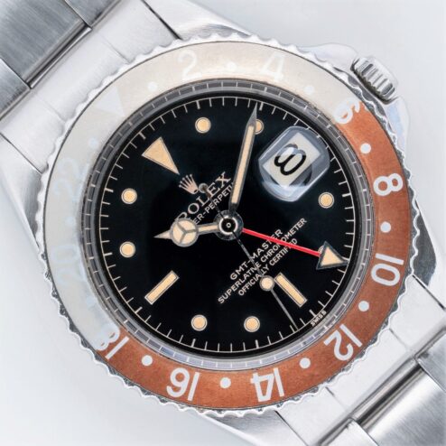 1675 GMT-Master (gilt chapter ring / pointed crownguards pcg)