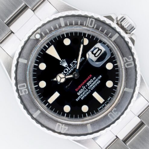 1680 Red Submariner Date (MKVI Dial / MK3 ghost inlay)