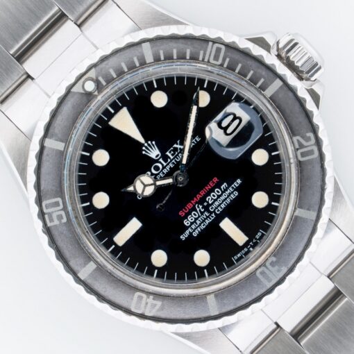 1680 Red Submariner Date (MKVI Dial / MK3 ghost inlay)