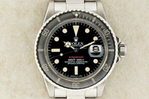 1680 Red Submariner Date (MKVI Dial / MK3 ghost inlay) – Bild 2