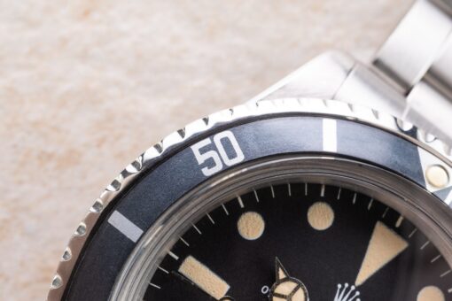 1680 RED Submariner Date (1974 / top patina / MK3 inlay / 9315 inlay) – Bild 5