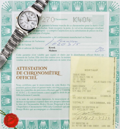 16200 Datejust (NOS / stickered / collectors set) – Bild 4