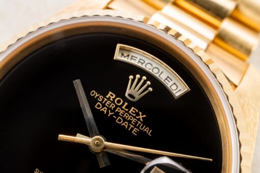 18238 Day-Date (ONYX dial / unpolished / full set / collectors heaven) – Bild 4