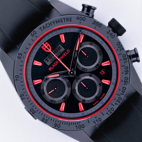 42000CR Fastrider Blackshield Chronograph (LC 100 / 2014 / full service 2021)