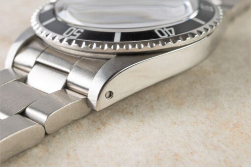 5513 Submariner No Date (1971 / serif dial / top Vintage / service papers) – Bild 6