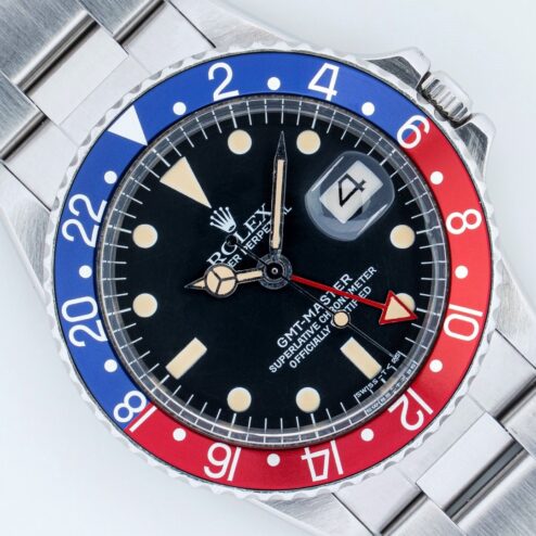 1675 GMT-Master (1977 / MKVI dial / top patina)