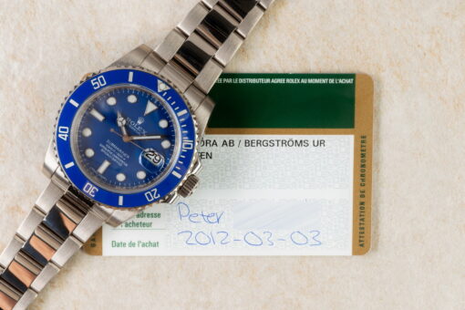 116619LB Submariner Date (SMURF / full set / 2012 / LC EU) – Bild 3