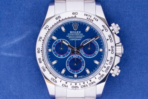 116509 Daytona (blue dial / 2020 / top condition) – Bild 2