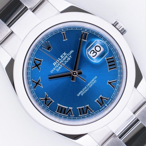 126300 Datejust (blue roman / from germany / new)