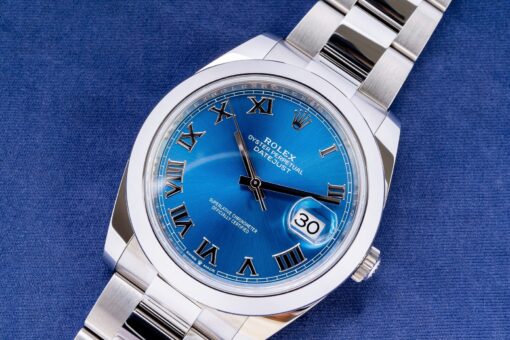 126300 Datejust (blue roman / from germany / new) – Bild 2
