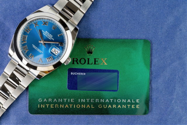 126300 Datejust (blue roman / from germany / new) - Image 3