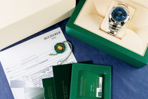 126300 Datejust (blue roman / from germany / new) – Bild 4