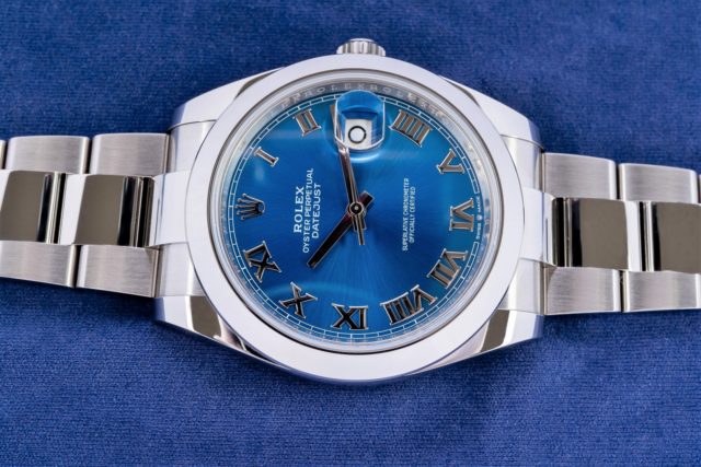 126300 Datejust (blue roman / from germany / new) - Image 5