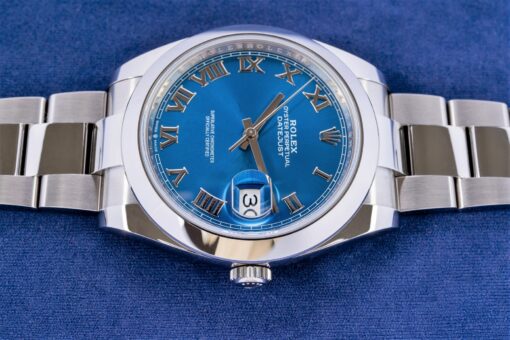 126300 Datejust (blue roman / from germany / new) – Bild 6
