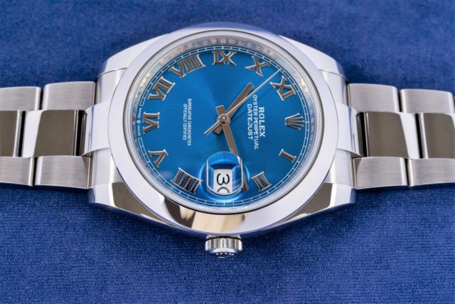 126300 Datejust (blue roman / from germany / new) - Image 6