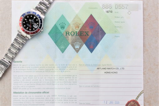 16710 GMT-Master II (STICK Dial / 2006 full set / Pepsi) – Bild 5