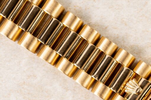 18238 Day-Date (golden sunray / full set / top bracelet) – Bild 11